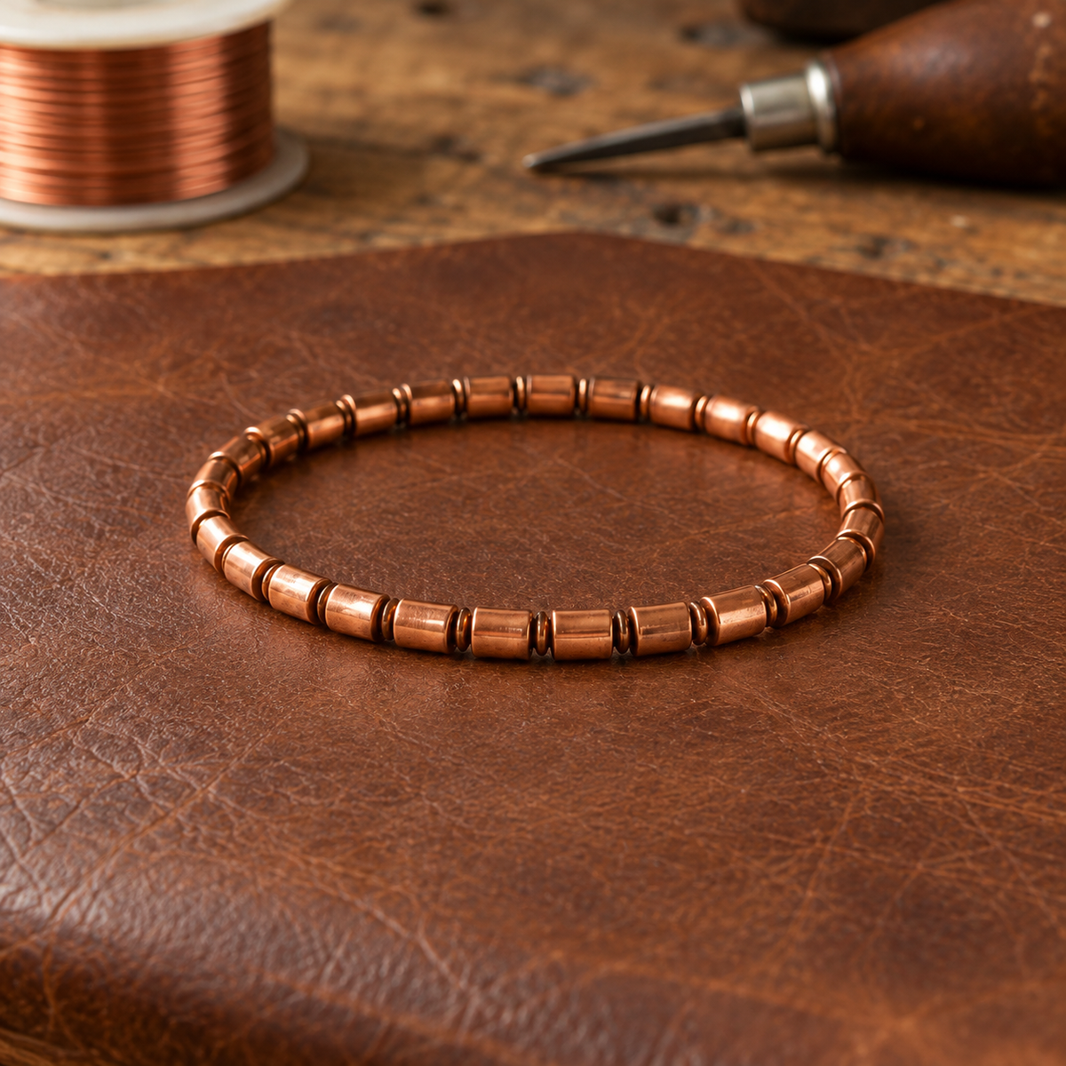 Ruth's Cove Copper Anklet