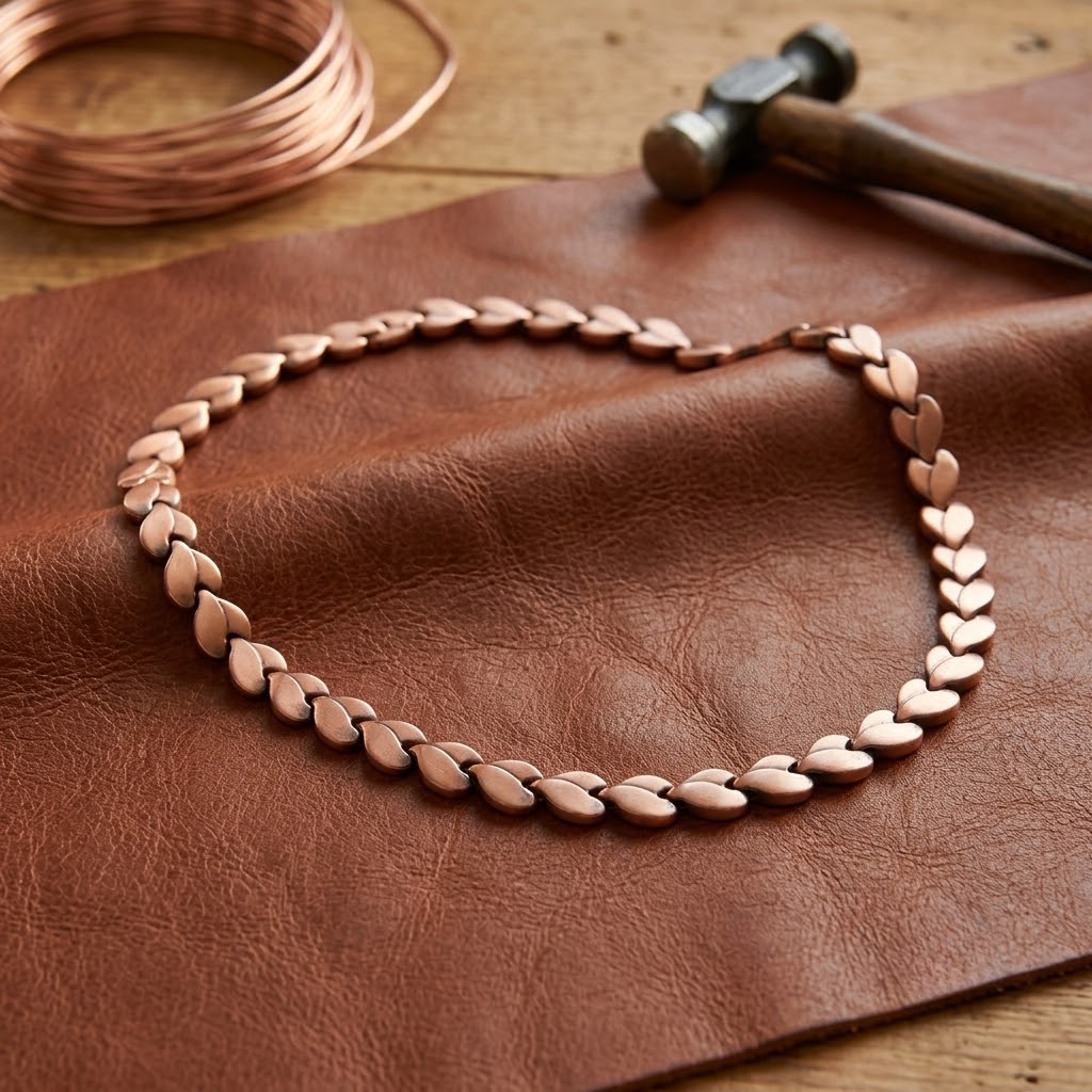 Ruth's Briar Copper Necklace