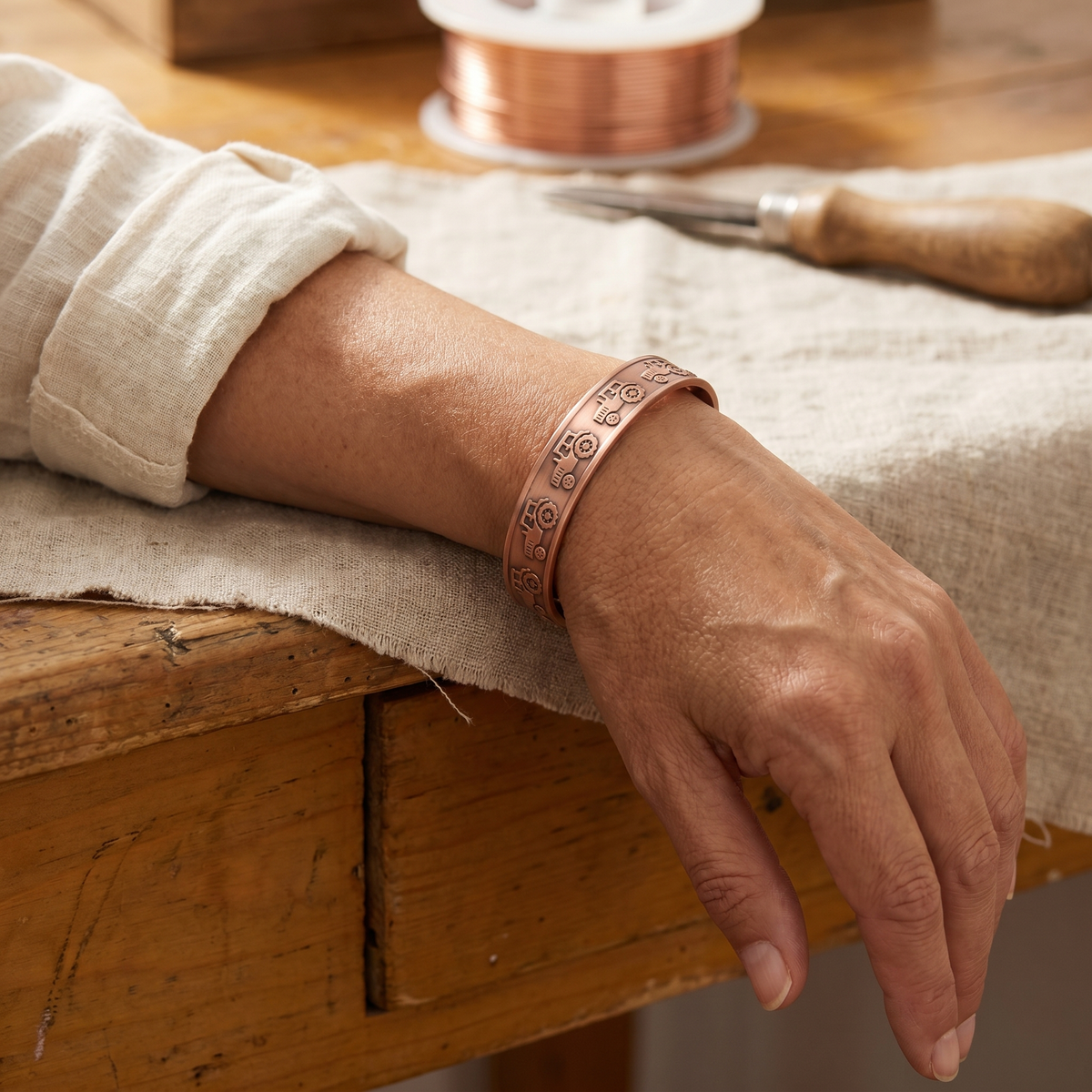 Ruth's Brae Copper Bracelet