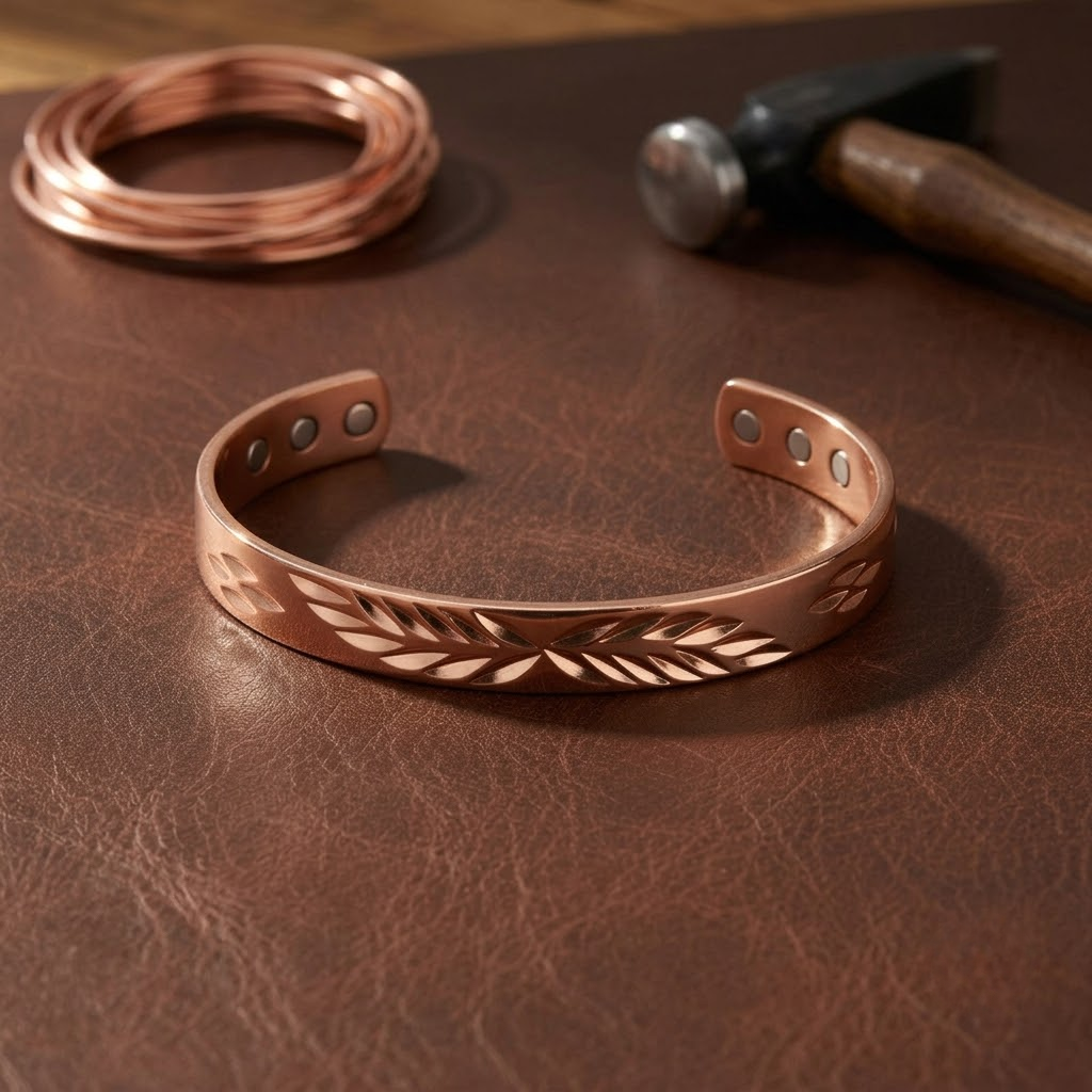 Ruth's Lunar Copper Bracelet