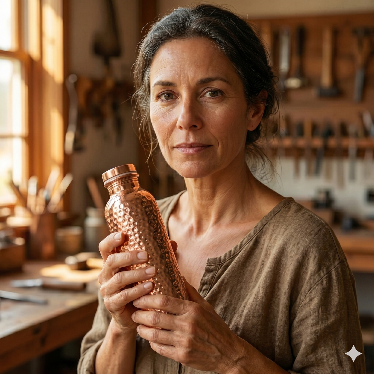 Ruth's Copper Water bottle
