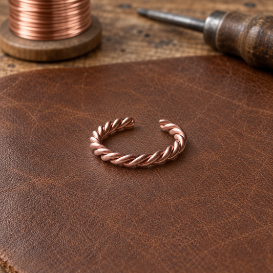 Ruth's Tensor Copper Ring