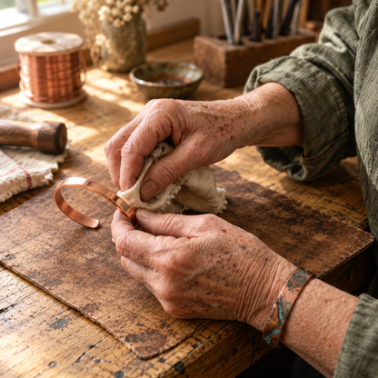Ruth's Valo Copper Bracelet