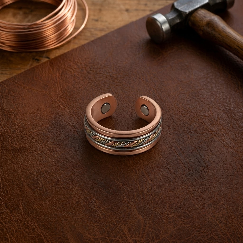 Ruth's Braid Copper Ring