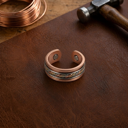 Ruth's Braid Copper Ring
