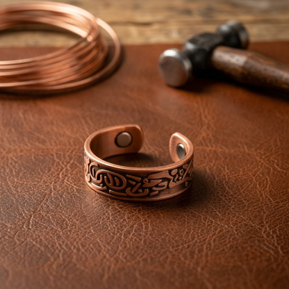 Ruth's Burr Copper Ring