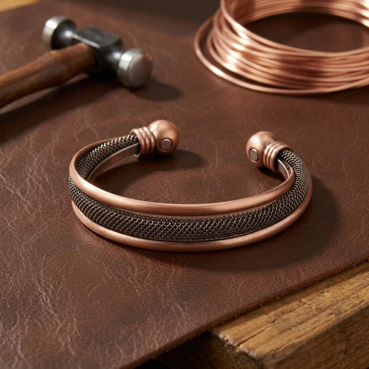 Ruth's Cairn Copper Bracelet