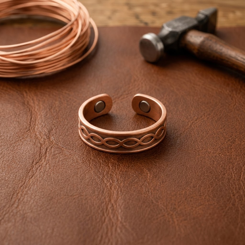 Ruth's Char Copper Ring