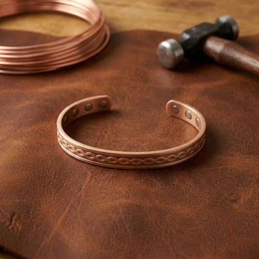 Ruth's Current Copper Bracelet