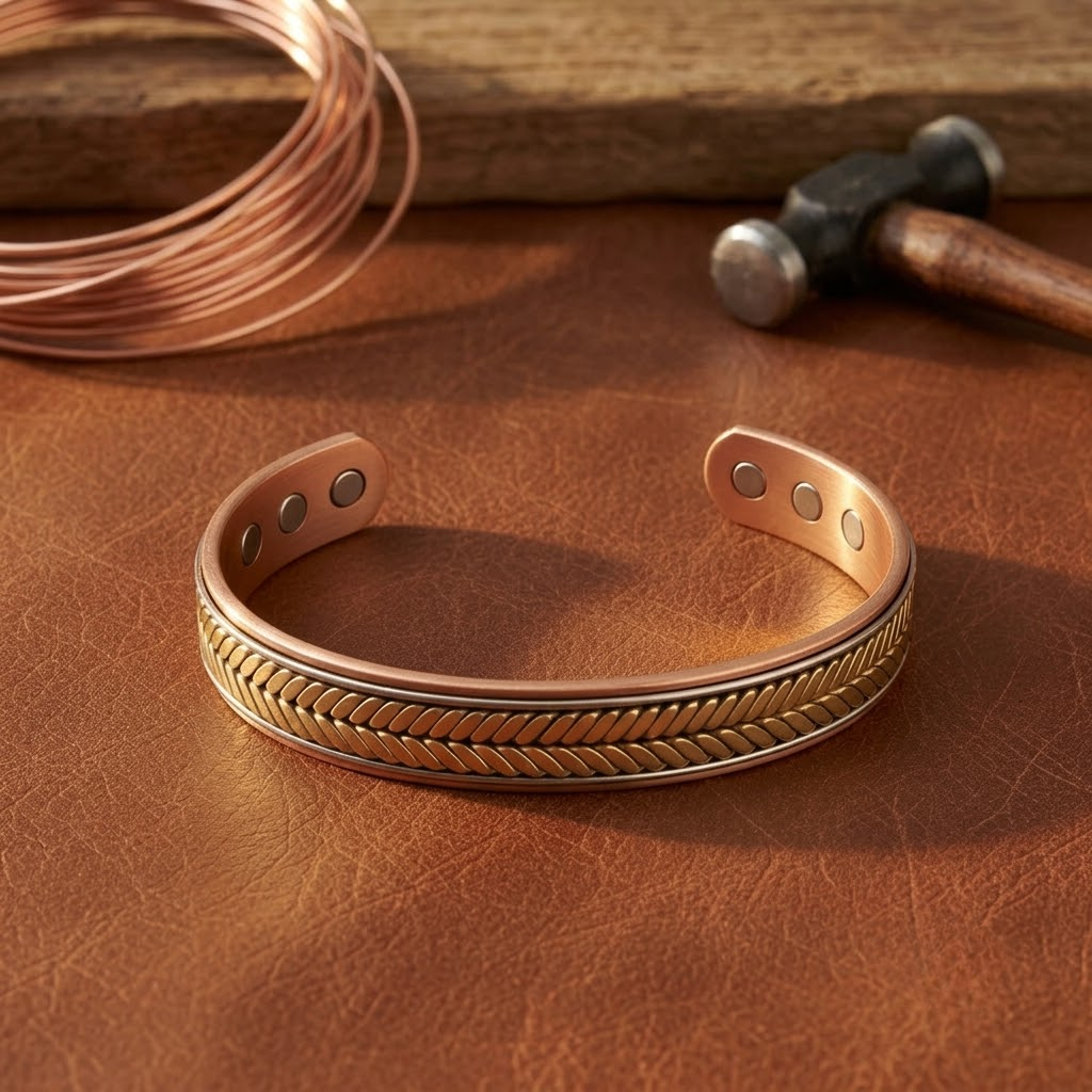Ruth's Harvest Copper Bracelet