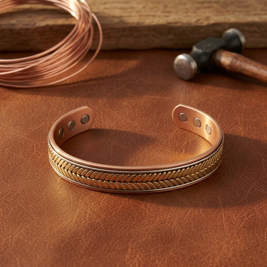 Ruth's Harvest Copper Bracelet