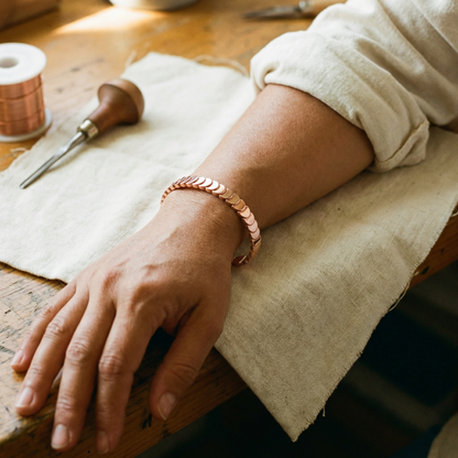 Ruth's Tide Copper Bracelet