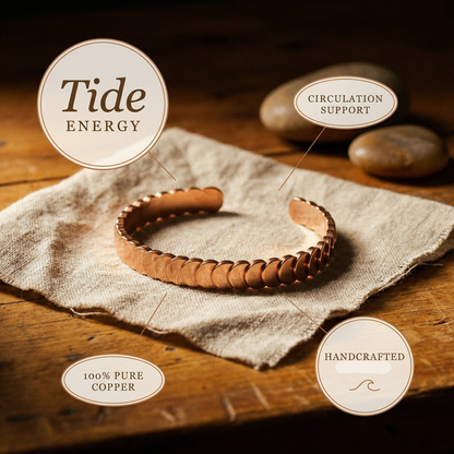 Ruth's Tide Copper Bracelet