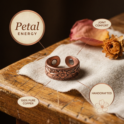 Ruth's Petal Copper Ring