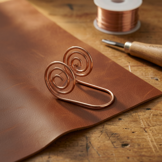 Ruth's Flow Copper Hand Spiral