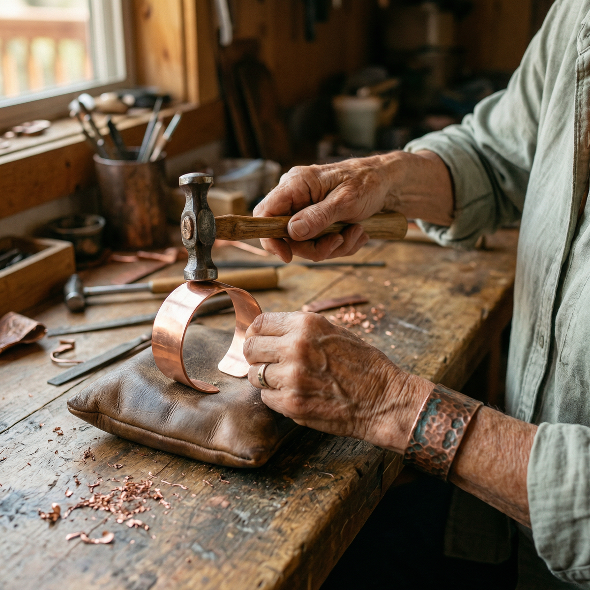 Ruth's Hearth Copper Ring