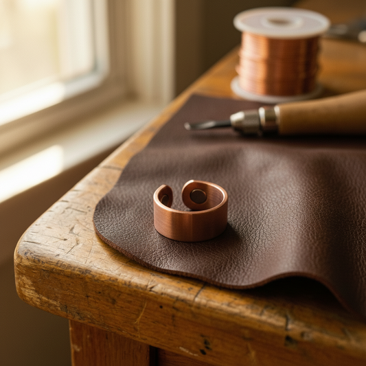 Ruth's Weld Copper Ring