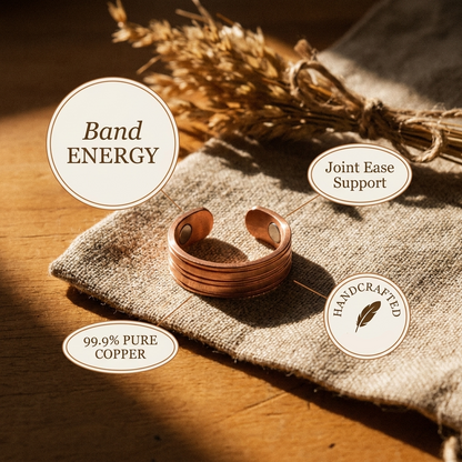 Ruth's Band Copper Ring