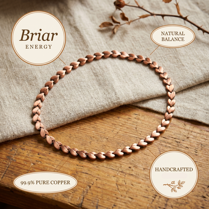 Ruth's Briar Copper Necklace