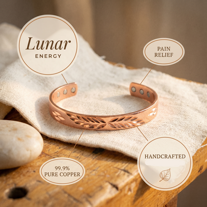Ruth's Lunar Copper Bracelet