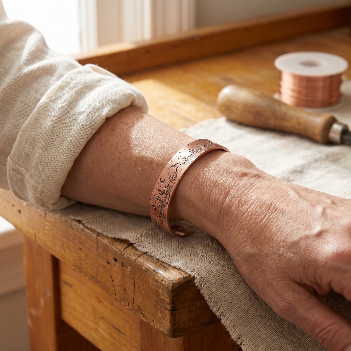 Ruth's Cove Copper Bracelet
