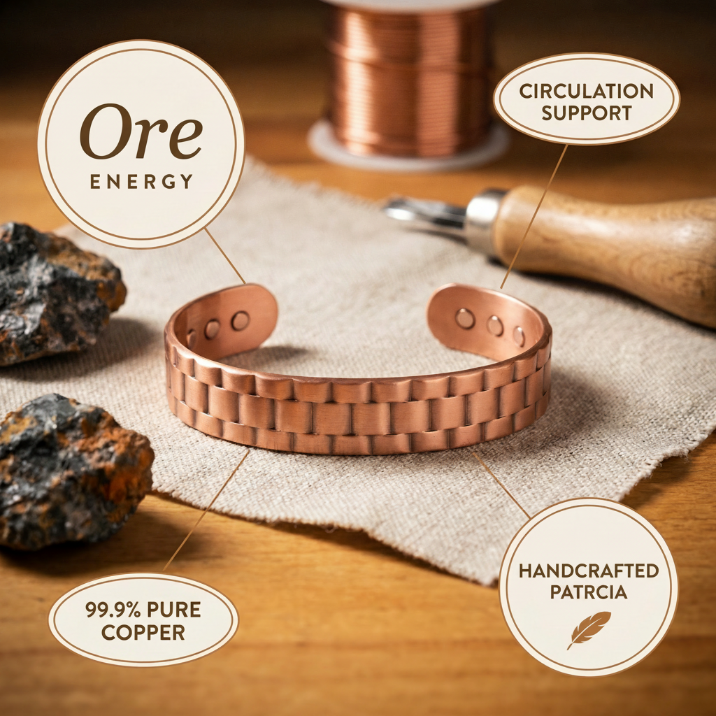 Ruth's Ore Men's Copper Bracelet