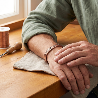 Ruth's Pike Men's Copper Bracelet