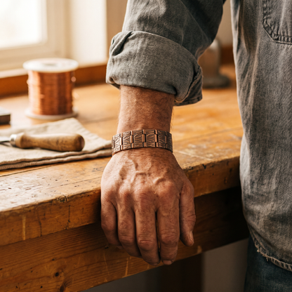 Ruth's Grit Men's Copper Bracelet