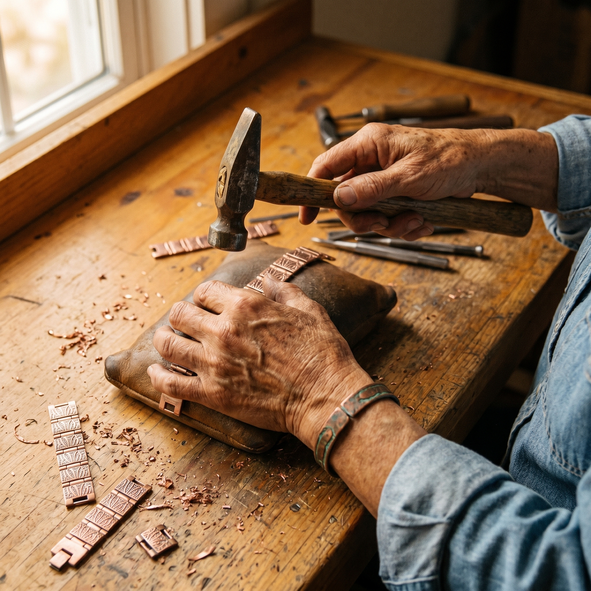 Ruth's Grit Men's Copper Bracelet