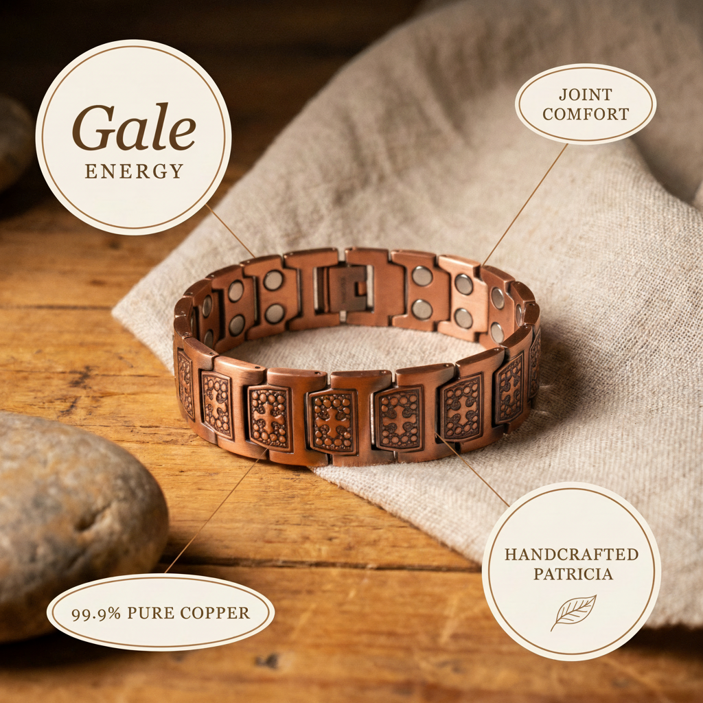 Ruth's Gale Men's Copper Bracelet
