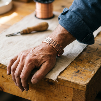 Ruth's Gale Men's Copper Bracelet