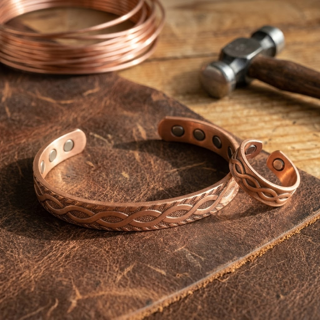 Ruth's Knot Copper Set