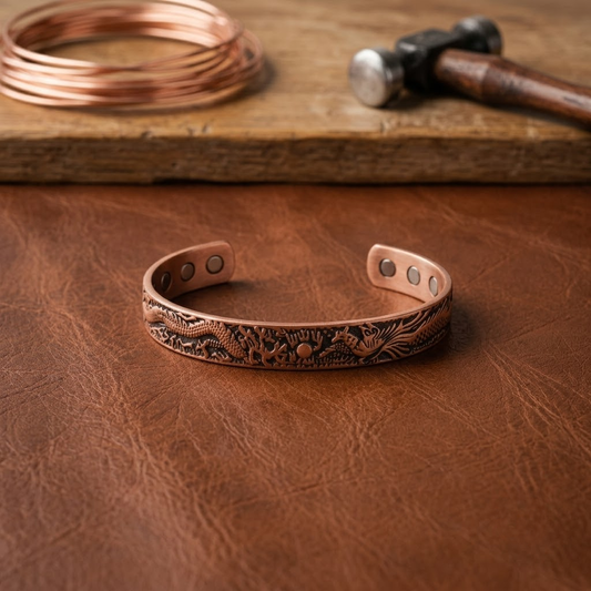 Ruth's Loam Copper Bracelet