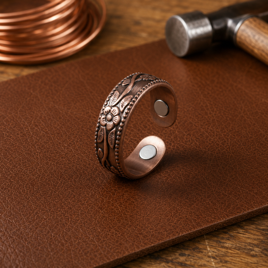 Ruth's Petal Copper Ring