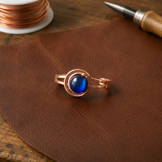Ruth's Sphere Copper Bracelet