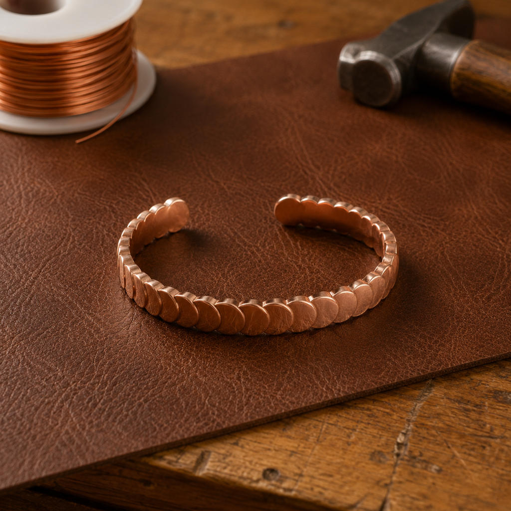 Ruth's Tide Copper Bracelet