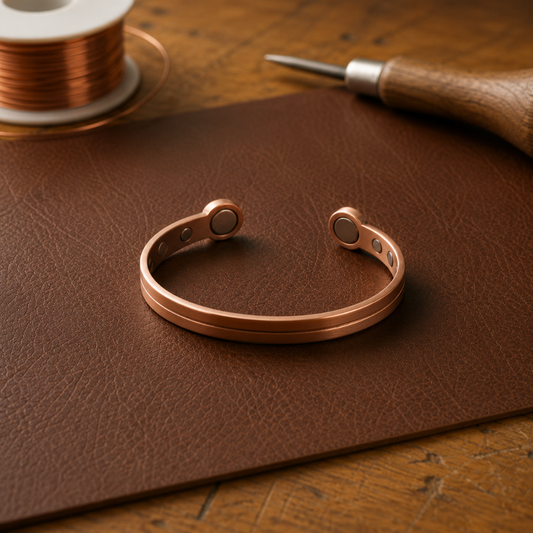 Ruth's Wick Copper Bracelet